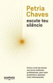 Capa do livro - Escute teu silêncio