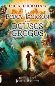 Capa do livro - Percy Jackson e os Deuses Gregos