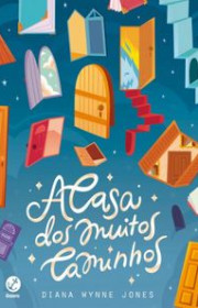Capa do livro - Série Castelo Animado 03 - A Casa dos Muitos Camin...